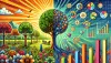 Nature's Growth and Business Revenue: Lessons from the Wild